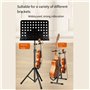 Dsdhuf Cintre de Violon pour Microphone ou Pupitre de Partition, Crochet de Violon pour Spectacles sur Scène, Accessoires de Vio