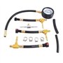 Qaautor Testeur de Réparation Automobile Manomètre de Pression de Carburant de Voiture Manomètre D'Essence avec Connecteur 6.3 7