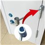 Qaautor Outil de Réglage de Charnière de Porte 2 Pièces, Outil de Réglage de Charnière de Porte Commerciale, Outil de Réparation