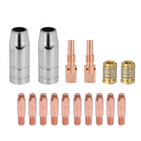 Qaautor 16 Pièces 25AK Accessoires de Torche de Soudage Consommables 0