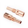 Qaautor 16 Pièces 25AK Accessoires de Torche de Soudage Consommables 0,8 mm Support de Buse de Gaz de Torche MIG 25AK MIG/