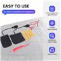 Tagtight Kit D'Outils de DéVerrouillage de Porte de Voiture Ouverte Verrouiller Les Cales d'urgence, Pompe à cale d'air, Kit d'u