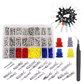 Giyofom 755 Pièces Kit de Connecteur de Broches de Borne de Électrique de Voiture 1/1