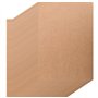 Hscjymnd Lot de 100 feuilles A4 de papier adhésif en kraft imprimable autocollant pour imprimante à jet d'encre ou photocopieur.