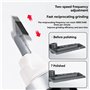 FVZWKHD MS148 Ponceuse à Polir Électrique Alternative Mini Outils de Ponçage Portatifs pour Pièces de Modèles en Plastique Outil