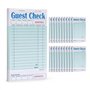 Ticarus Lot de 20 carnets de chèques d'invités pour serveurs