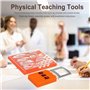 Hopbucan Outils D'Équipement D'Imagerie par Lentille Outils D'Enseignement Physique Aides Pédagogiques Optique Géométrique Ensem