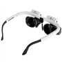 YEHEI Loupe avec Lumière 2Led 8X/15X/23X Loupes Télescopiques Lunettes pour Outil de Réparation de Montre de Soudage Électroniqu