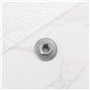 ECSiNG 50Pcs M6x1.0 19MM OD Écrou Autobloquant à Bride Hexagonale élargie Écrous à Bride Hexagonale en Acier Au Carbone pour L'i