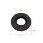 ECSiNG Lot de 2 Roulements de Roue 30203 30205 Roulements 25x52x7mm Bague d'étanchéité Compatible avec ALKO Essieu sans Frein Ju