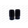 ECSiNG Lot de 2 Mousquetons Fixes de 52 mm en Acier Inoxydable 316 à Dégagement Rapide pour Bateaux Camions Fourgonnettes Carava