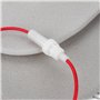 ECSiNG 10PCS Porte-fusibles de Voiture Câble de Connexion de 25cm de Long pour Fusibles Fins de Taille 5x20mm Convient Aux Fusib