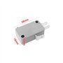 ECSiNG Interrupteur Verrouillage de Porte Four à Micro-ondes 16A 125/250V Contact Argenté Interrupteur Porte 2 Pièces Interrupte