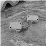 ECSiNG Interrupteur Verrouillage de Porte Four à Micro-ondes 16A 125/250V Contact Argenté Interrupteur Porte 2 Pièces Interrupte