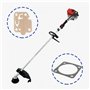 ECSiNG 2 Kits de Réparation de Joint de Diaphragme de Carburateur Compatible avec Kawasaki TG18 TG20 TG24 TG28 TF22 33,6 X 28 Mm