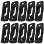 ECSiNG Lot de 10 clips de fixation pour capot de moteur de voiture - 13187423 1180006 - Compatible avec Opel
