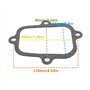 ECSiNG Joint de Couvercle de Culbuteur 2 Pièces 691890 Compatible avec Les Moteurs Briggs & Stratton 693790 694326 555523