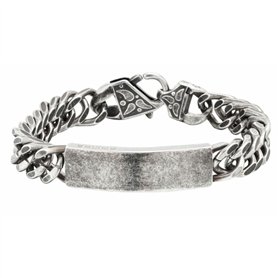 Bracelet Homme Police S14AGU01B Acier inoxydable 25 cm