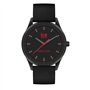 Ice-Watch - ICE Solar Power Lava - Montre Noire pour Homme avec Bracelet en Silicone - 019027 (Medium)