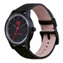 Ice-Watch - ICE Solar Power Lava - Montre Noire pour Homme avec Bracelet en Silicone - 019027 (Medium)