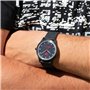 Ice-Watch - ICE Solar Power Lava - Montre Noire pour Homme avec Bracelet en Silicone - 019027 (Medium)