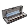 Harmonica trémolo double face 24 trous clés de C et de G