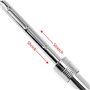ChgImposs Clé à Cliquet Standard de 3/8 Pouce, Clé à Douille Télescopique Extensible Flexible de 72 Dents Outils à Main avec Clé