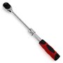 ChgImposs Clé à Cliquet Standard de 3/8 Pouce, Clé à Douille Télescopique Extensible Flexible de 72 Dents Outils à Main avec Clé