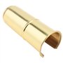 OriGlam Capuchon de protection pour embouchure de saxophone alto à vent (doré)
