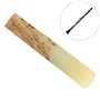 OriGlam Lot de 10 anches professionnelles pour clarinette en si bémol Force 2,5, anches en bambou traditionnel Sib 2,5 pour embo