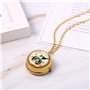 JewelryWe Montres de Poche et Goussets pour Homme Femme,Montre Gousset à Quartz Vintage,Montre Collier Analogique avec Boîtier R