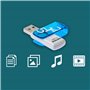 Philips Vivid Édition Super Speed clé USB 3.0 512 Go avec Capuchon pivotant pour PC, Ordinateur Portable, Stockage de données in
