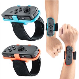 Mcbazel Bracelet Joycon Switch de Poignet Réglable Boxing Joycon Wrist Bracelets pour NS Switch/Switch OLED Joycon Manette