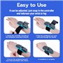 Mcbazel Bracelet Joycon Switch de Poignet Réglable Boxing Joycon Wrist Bracelets pour NS Switch/Switch OLED Joycon Manette