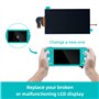 Tolesum TFT LCD Écran Tactile de Rechange Remplacement Numérique avec Kits de réparation pour Nintendo Switch Lite