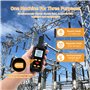 Mcbazel 3 en 1 Détecteur EMF Numérique, Détecteur de Rayonnement Numérique Portable avec Rétroéclairage LCD pour Inspecter Maiso