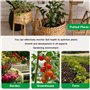 Mcbazel d'Humidité Sol,Détecteur d'Humidité du Sol pour Plantes à Pointeur, Affichage électronique, Lecture d'Humidité 0-99% RG,