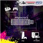 Mcbazel Wingman FGC 2 Convertisseur pour PS5, Manette Filaire PS5/PS4/Xbox Series X|S/Xbox One/Xbox Elite/NS Switch/Stick Arcade