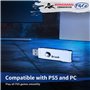 Mcbazel Wingman FGC 2 Convertisseur pour PS5, Manette Filaire PS5/PS4/Xbox Series X|S/Xbox One/Xbox Elite/NS Switch/Stick Arcade