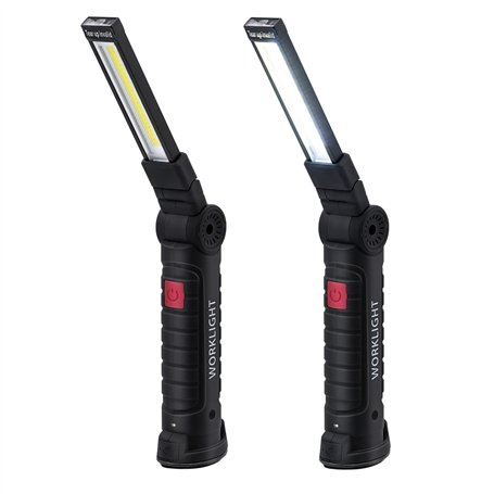 Wigearss Lampe de Poche LED Rechargeable