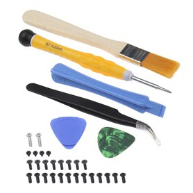 eMagTech Kit de Réparation Démontage Compatible pour Playstation 5 PS5 Manette Contrôleur Tournevis PH00 Vis Pincette Levier Bro