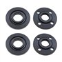 eMagTech Lot de 2 écrous M14 à bride intérieure et extérieure compatibles avec Makita 9029 9069 9016DB 9047L 9558NB 9557PB GA502