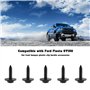 eMagTech 20x 6549354 90BG17K657AA Aile de Pare-Chocs Avant Écrou Expansible et Vis Tuyaux de Direction Assistée Compatibles avec