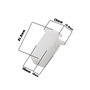 eMagTech 20x 6549354 90BG17K657AA Aile de Pare-Chocs Avant Écrou Expansible et Vis Tuyaux de Direction Assistée Compatibles avec