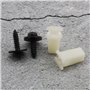 eMagTech 20x 6549354 90BG17K657AA Aile de Pare-Chocs Avant Écrou Expansible et Vis Tuyaux de Direction Assistée Compatibles avec