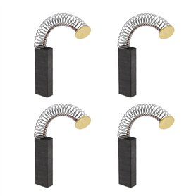 eMagTech 2 paires Balais de Charbon Moteur d'aspirateur d'arrêt Automatique 6x10x28mm Compatible avec Vorrwerk Tiger 250 251 252