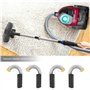 eMagTech 2 paires Balais de Charbon Moteur d'aspirateur d'arrêt Automatique 6x10x28mm Compatible avec Vorrwerk Tiger 250 251 252