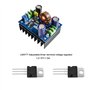 eMagTech 10PCS LM317 LM317T Régulateurs de Tension Réglables à 3 Bornes 1.2-37V 1.5A TO-220 Package pour Électroniques Bricolage