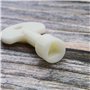 4pcs Triangle Clé Poubelle en Métal Clé en Plastique Accessoires pour 70L Extérieur Peel Poubelle Triangle Côté Longueur 7-9mm