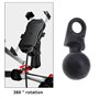 eMagTech Base de Montage Boule d'alliage d'aluminium Base de Boule d'adaptateur Tête de Boulon Coudée Compatible avec RAM Taille